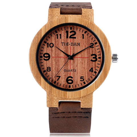 Bamboo Wristwatch Unisex